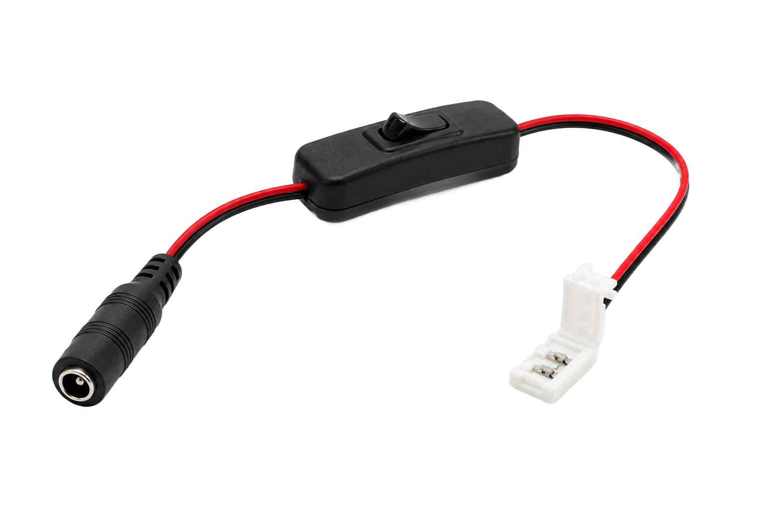 Flexibilní konektor LED line s vypínačem a CLICK spojkou pro osmiminutové pásky
